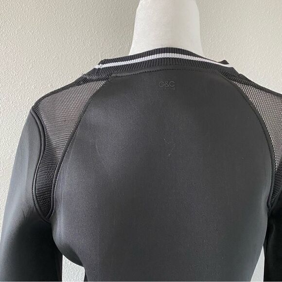 C&C California Womens Black Pullover Top SZ S NWT - Picture 8 of 15